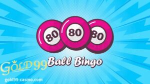 Sa 80-ball online bingo, ang mga card ay nahahati sa isang 4x4 na grid, na nag-iiwan ng isang bakanteng parisukat sa gitna ng card.
